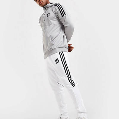 adidas Match Football Track Pants White Full