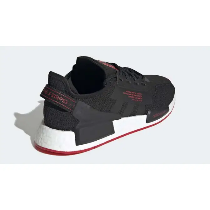 Adidas nmd store r1 black scarlet