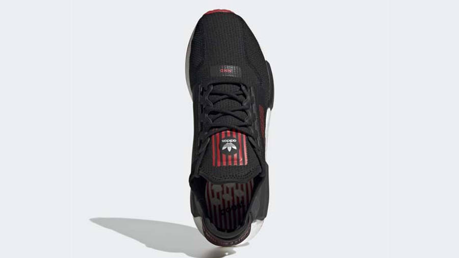 adidas NMD R1 V2 Core Black Scarlet Middle