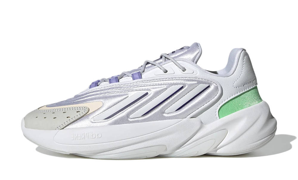 adidas Ozelia White Purple Green