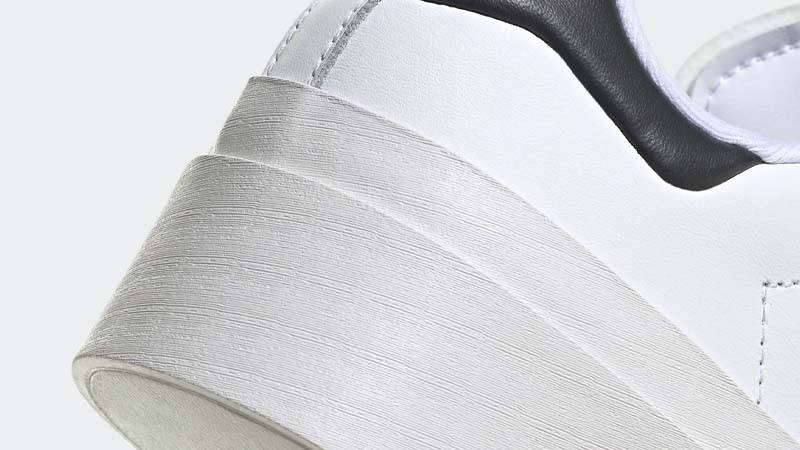 adidas Superstar Bonega White Black Closeup