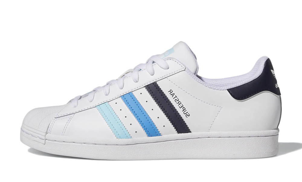 Adidas SUPERSTAR White/Legend Ink/Bliss Blue HP5499 Shoes - Men’s Size 11.5  NEW