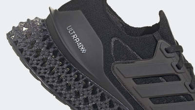 adidas Ultra 4DFWD Triple Black Closeup