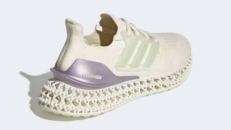adidas Ultra 4DFWD White Linen Green Back