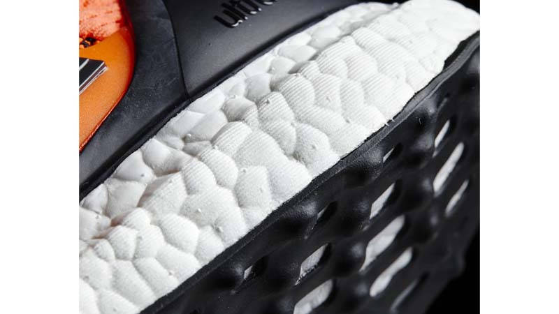 adidas Ultra Boost 1.0 Solar Orange Closeup 1