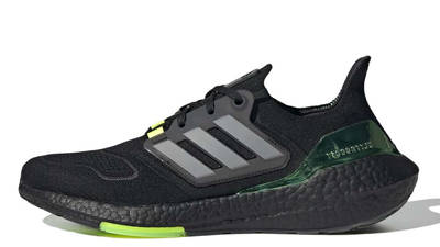 adidas Ultra Boost 22 Black Beam Green