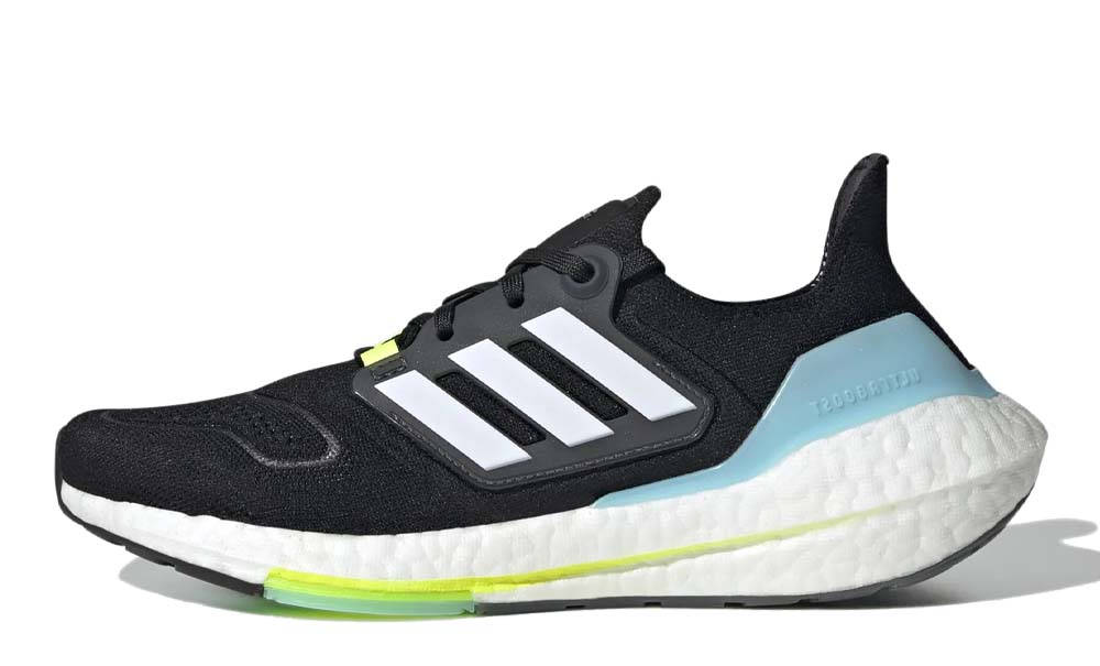 adidas Ultra Boost 22 Black Solar Yellow