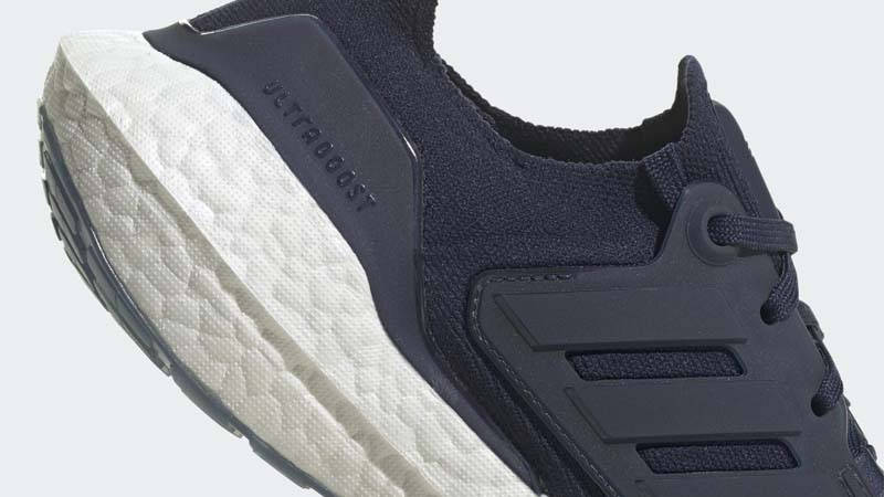 adidas Ultra Boost 22 Collegiate Navy Closeup