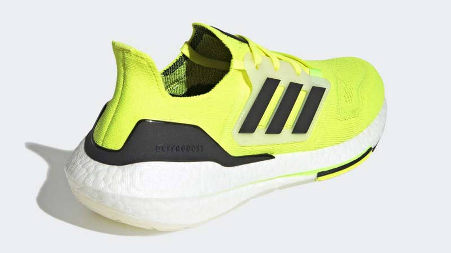 adidas Ultra Boost 22 Solar Yellow Back