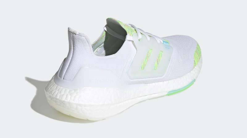 adidas Ultra Boost 22 White Bliss Blue Back