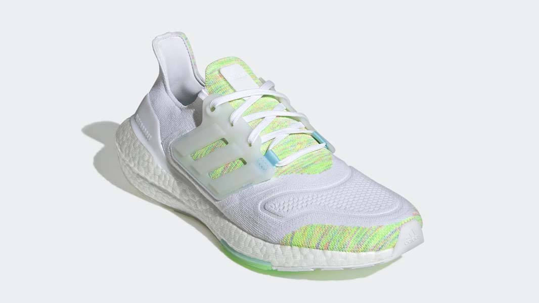 adidas Ultra Boost 22 White Bliss Blue Front