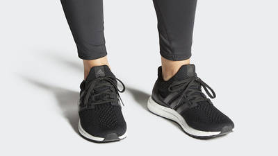 adidas Ultra Boost 5 DNA Black White GV8744 on feet