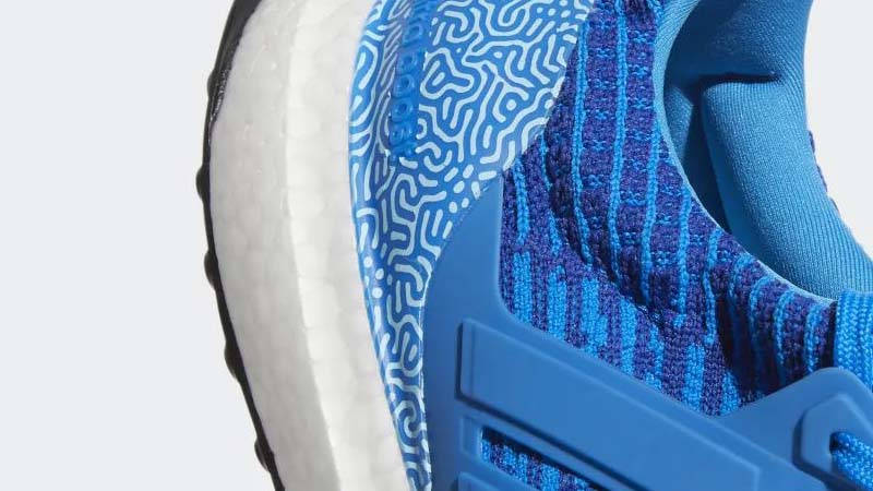 adidas Ultra Boost DNA Blue Rush Closeup