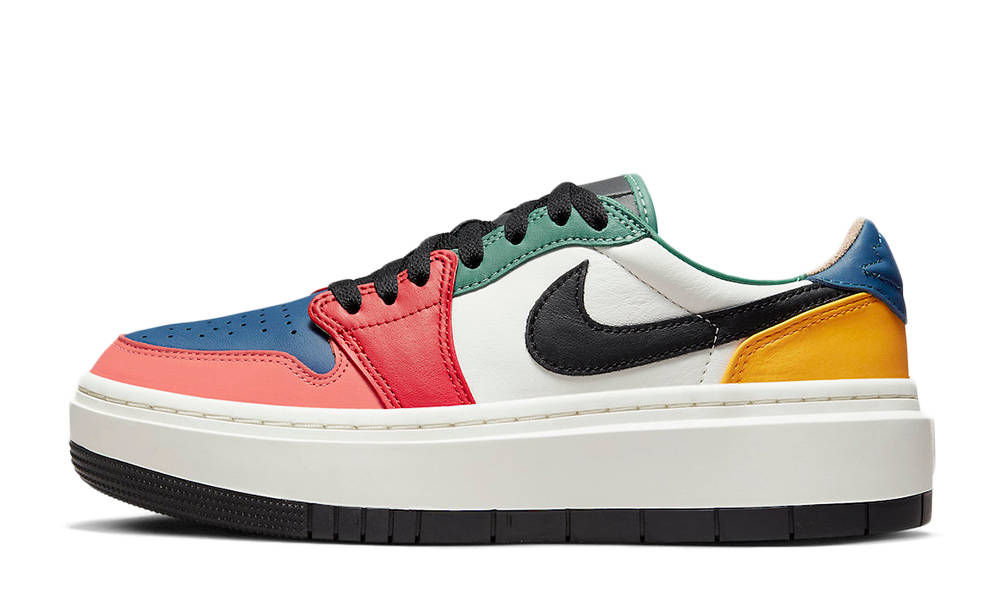 multicolor air jordan 1 low