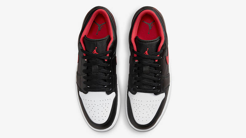 Air Jordan 1 Low White Toe 553558-063 Top