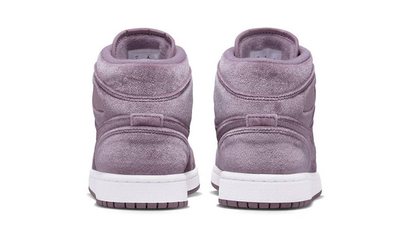 Air Jordan 1 Mid Mauve Back