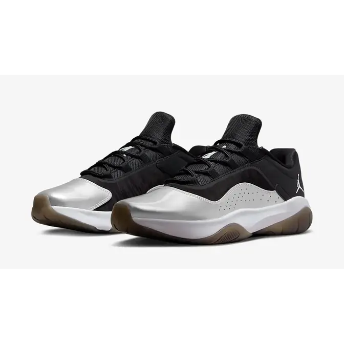 Jordan 11 low outlet metallic silver