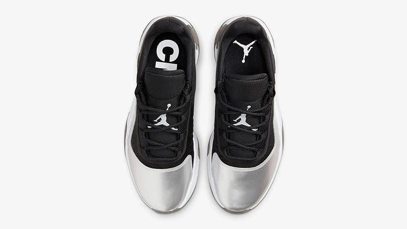Air Jordan 11 CMFT Low Metallic Silver Black DV2629-001 Top