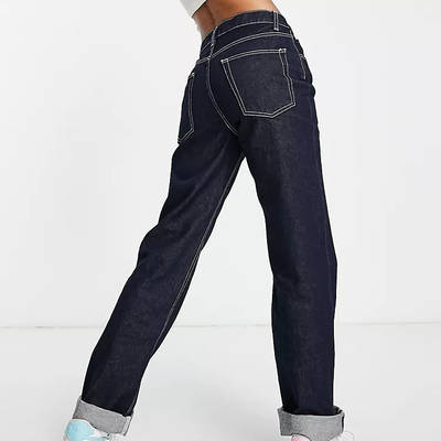 ASOS DESIGN Circular Design Tall Boyfriend Jeans