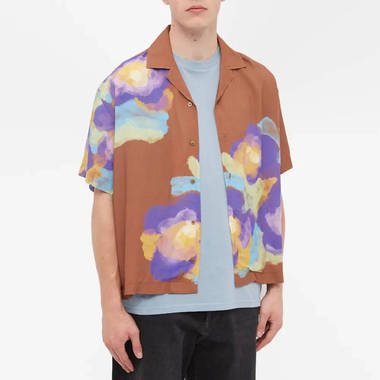 Awake NY Bouquet Camp Shirt Awake NY Bouquet Camp Shirt