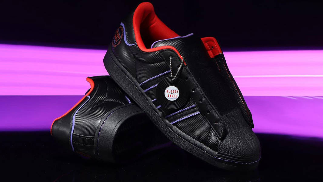 Bloody Angle x adidas Superstar Tokyo Black FZ6568 Front