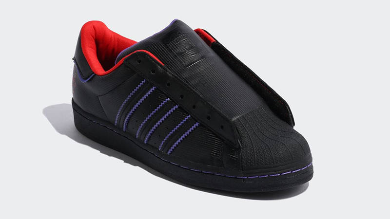 Bloody Angle x adidas Superstar Tokyo Black FZ6568 Side