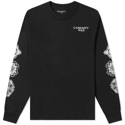 Carhartt WIP Long Sleeve Scope T-Shirt Black feature