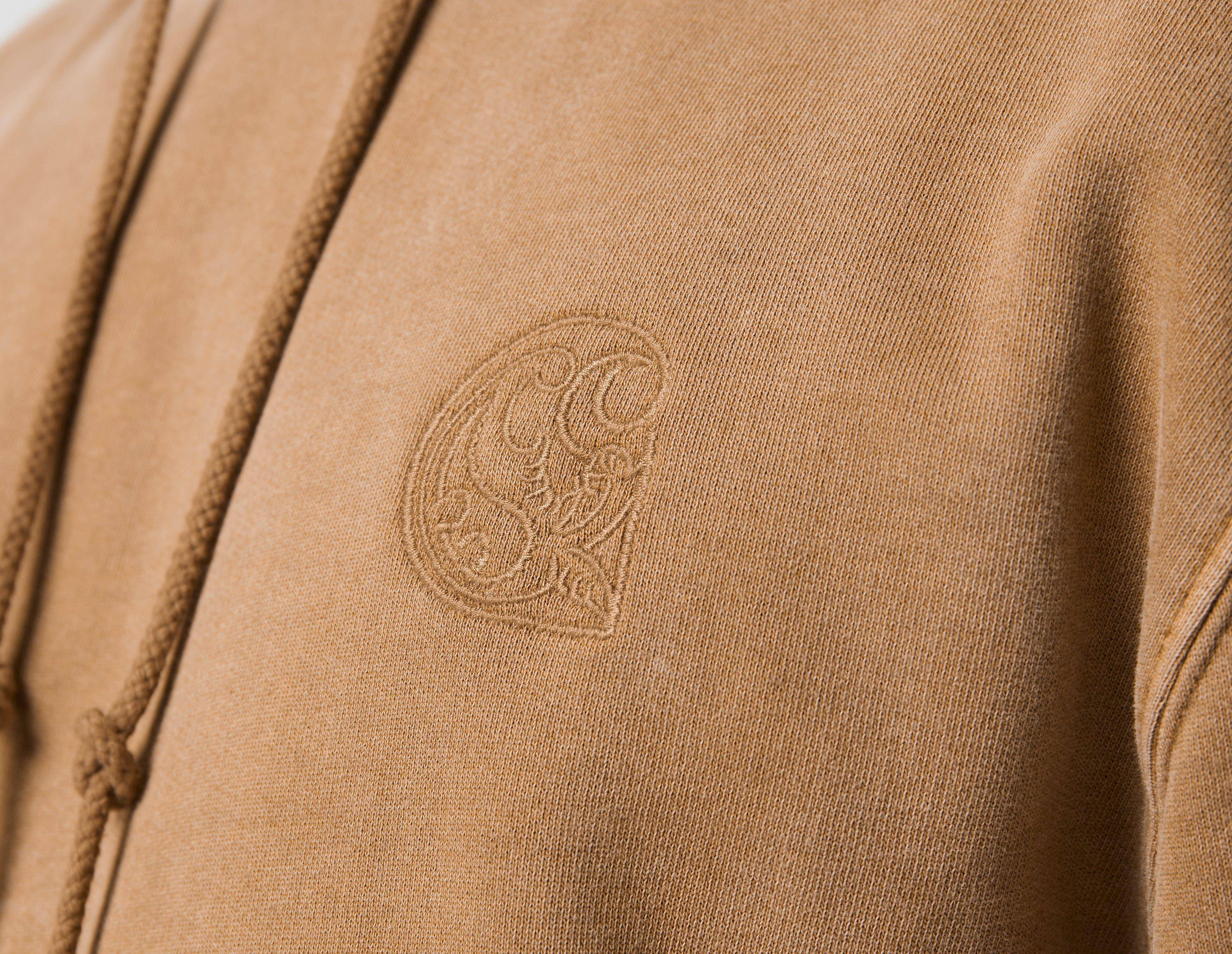 Carhartt WIP Verse Patch Hoodie Brown logo