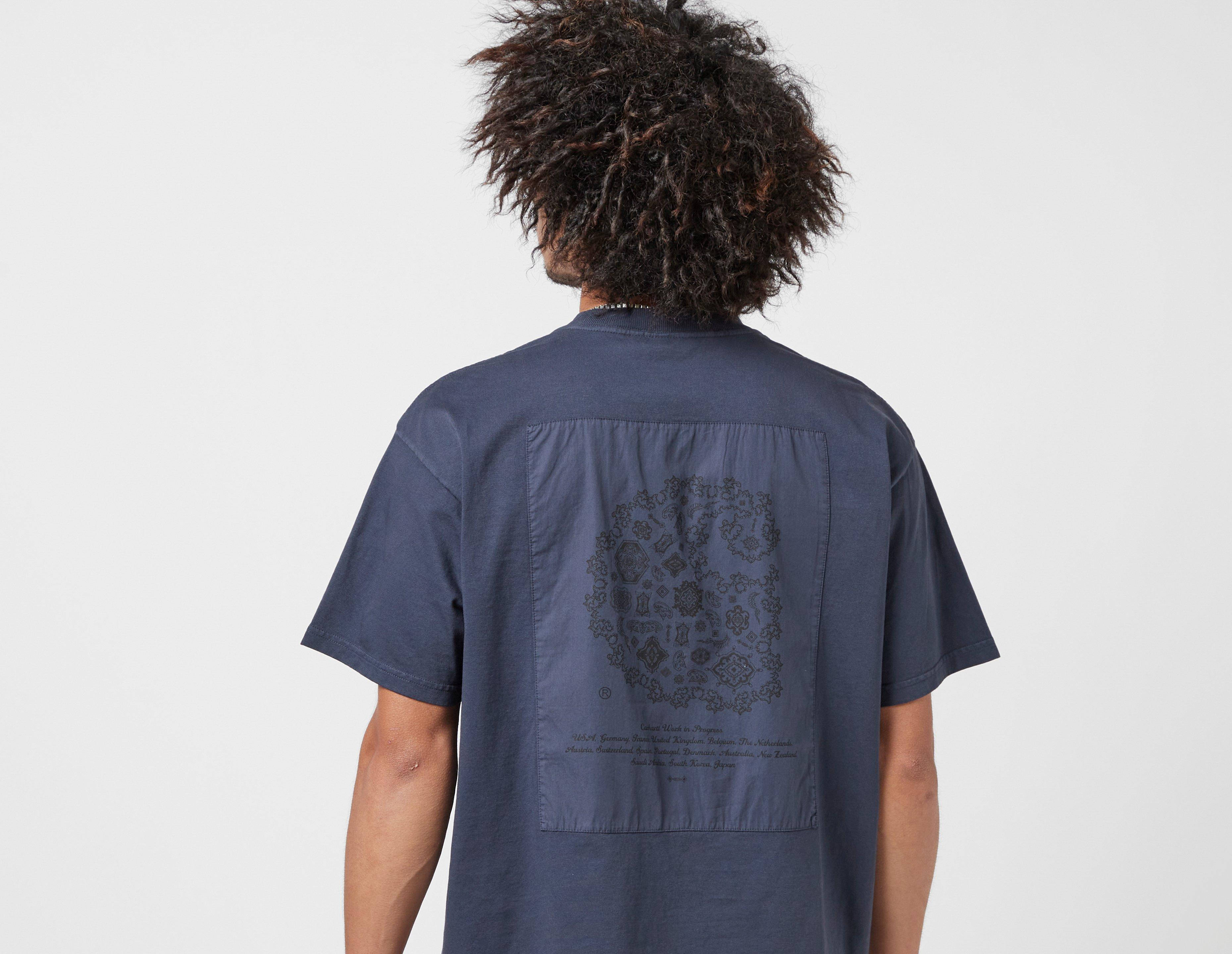 Carhartt WIP Verse Patch T-Shirt Blue Detail