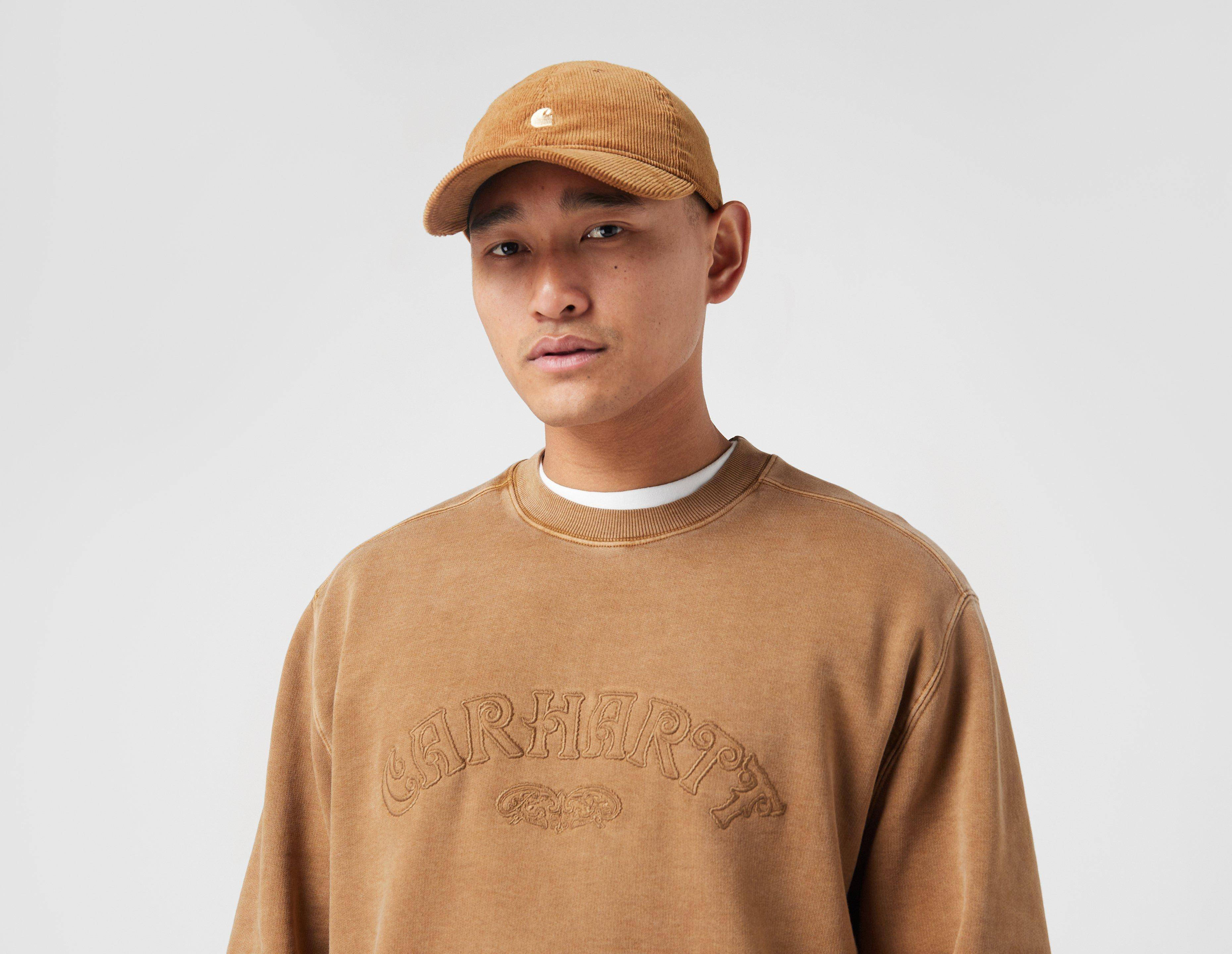 Carhartt WIP Verse Script Sweat Brown face