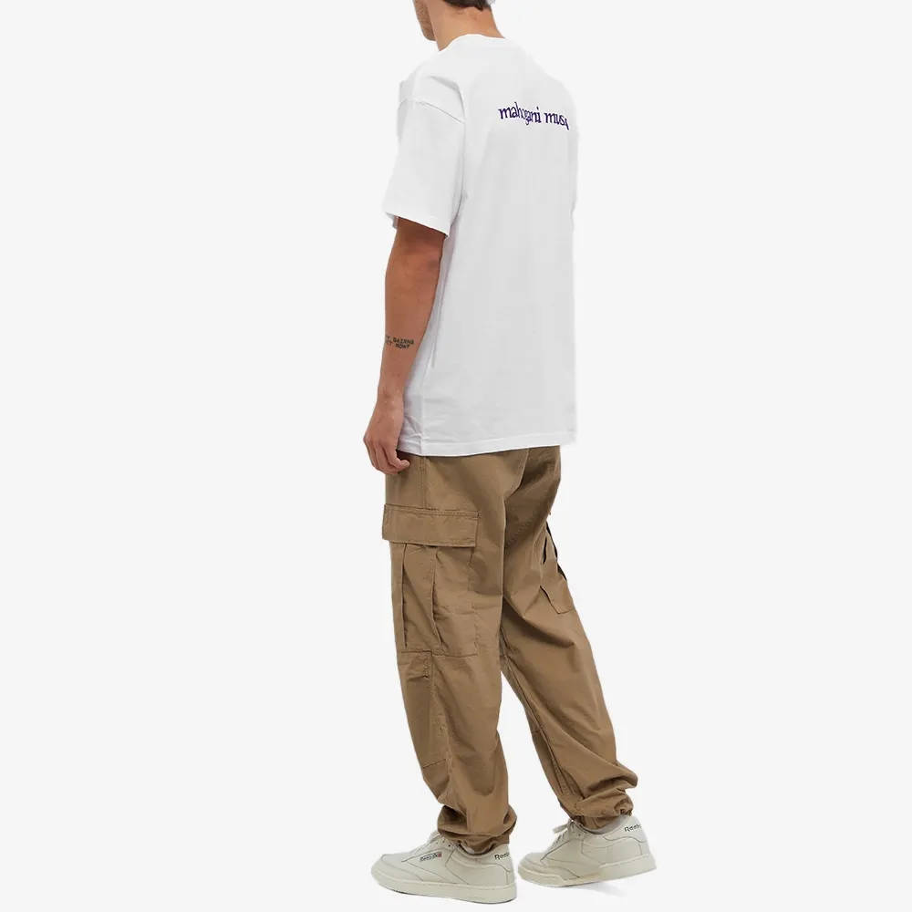 Carhartt WIP x Mahogani Music T-Shirt White Full