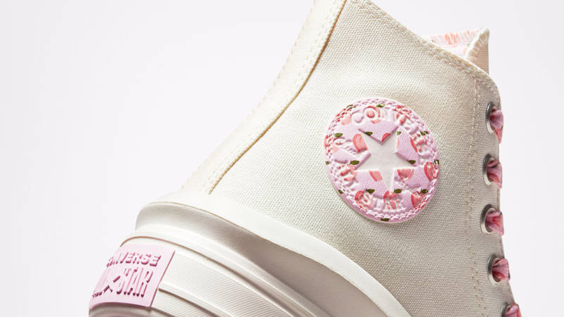 Peached canvas converse online