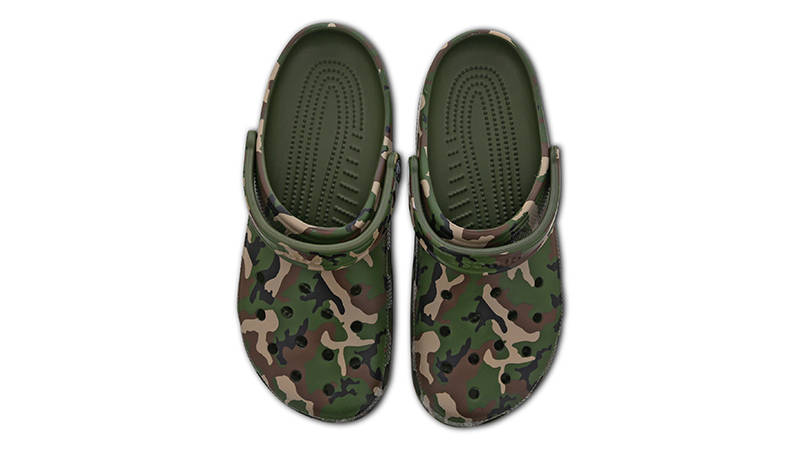 Crocs Classic Clog Camo Army Green 206454-3TC Top
