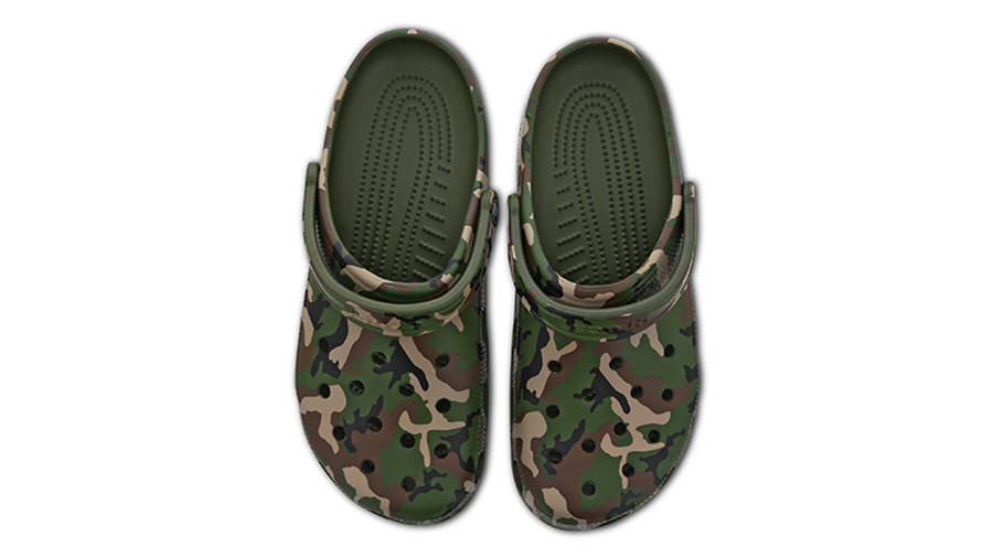 Crocs Classic Clog Camo Army Green | Where To Buy | 206454-3TC | The ...