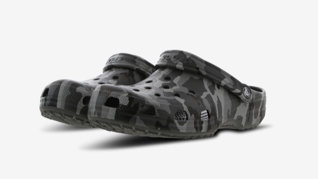 Crocs Classic Clog Grey Camo