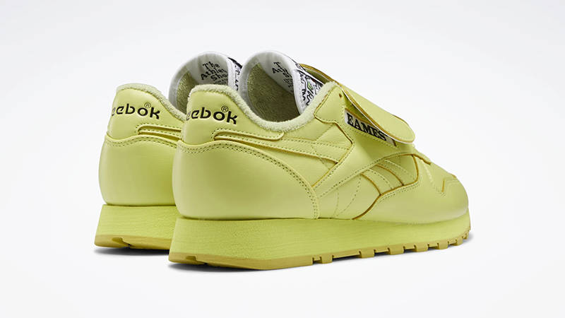 Eames x Reebok Classic Leather Elephant Cool Aloe GY6386 Back