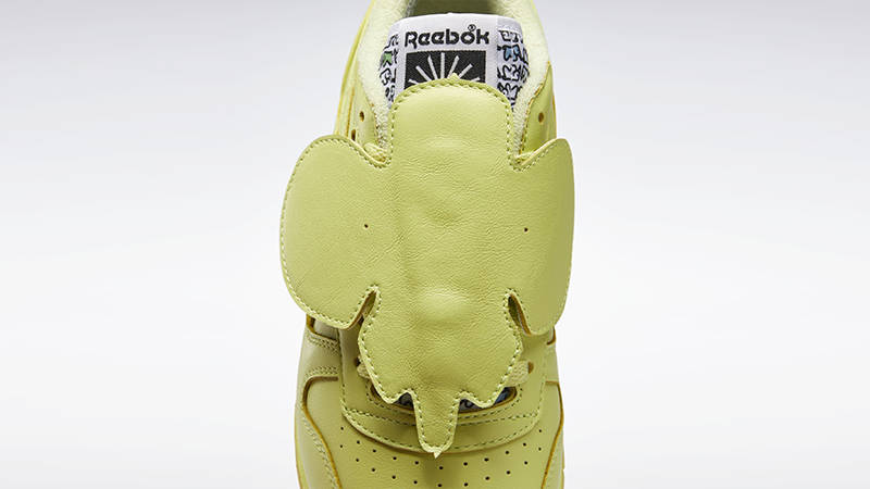 Eames x Reebok Classic Leather Elephant Cool Aloe GY6386 Detail
