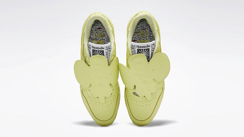 Eames x Reebok Classic Leather Elephant Cool Aloe GY6386 Top