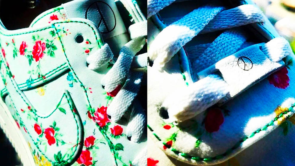 Image via xxxibgdrgn PEACEMINUSONE x Nike Air Force 1