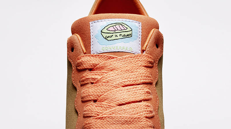 GOLF le FLEUR x Converse GLF 2.0 Low Curry Copper Tan 173186C Detail
