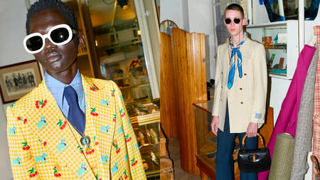 Harry Styles x Gucci Join Forces to Produce the "HA HA HA" Collection Harry Styles x Gucci Join Forces to Produce the "HA HA HA" Collection