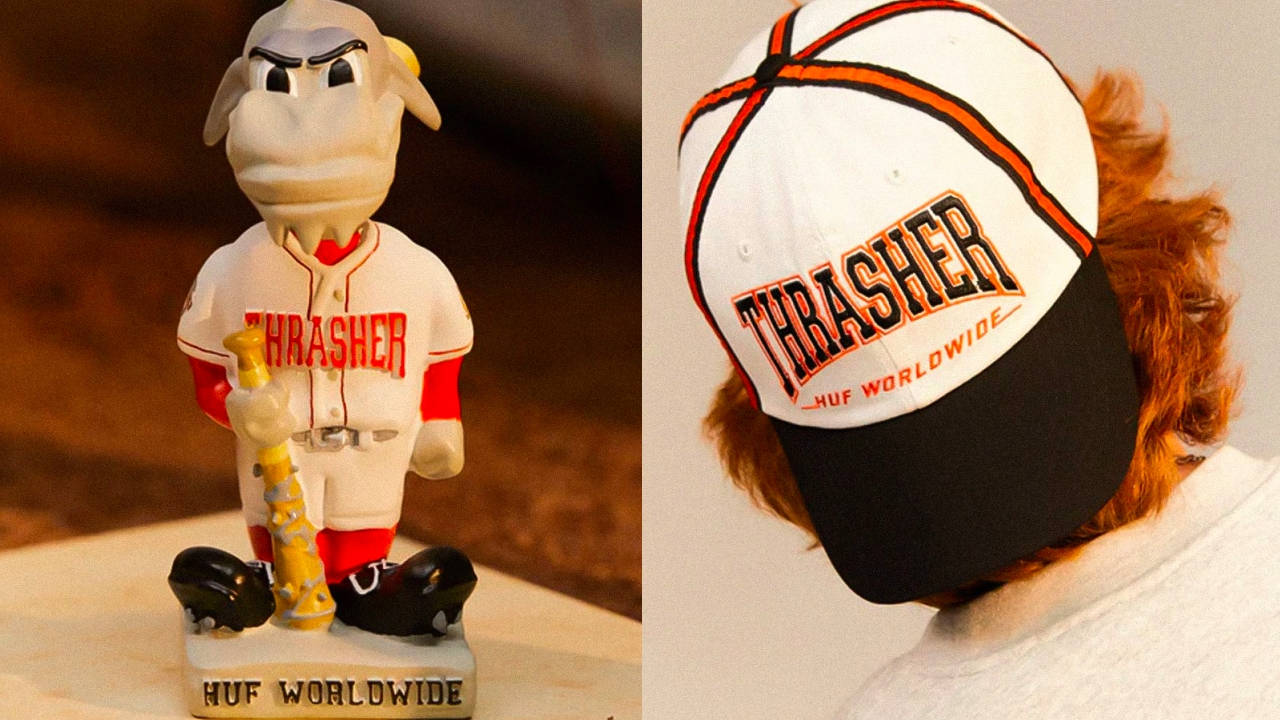 HUF x Thrasher Hit It Out of the Park With This Baseball Themed Collection