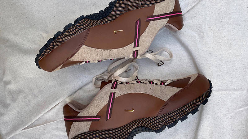 jacquemus x Nike Air Humara Brown Side