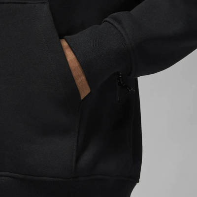 Jordan 23 Engineered Statement Fleece Pullover Hoodie Black pocket