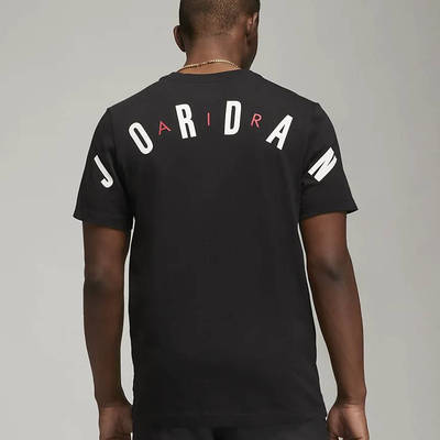 Jordan Air T-Shirt Black back
