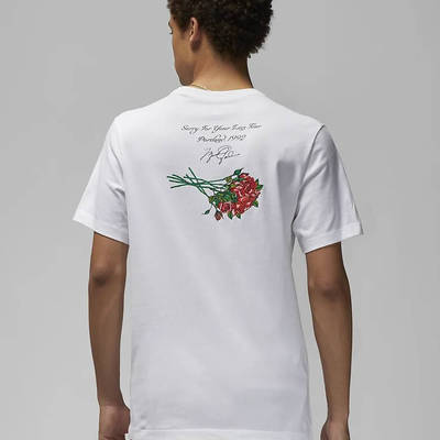 Jordan Brand Sorry Graphic T-Shirt White back