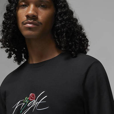 Jordan Brand Sorry Long-Sleeve T-Shirt Black front