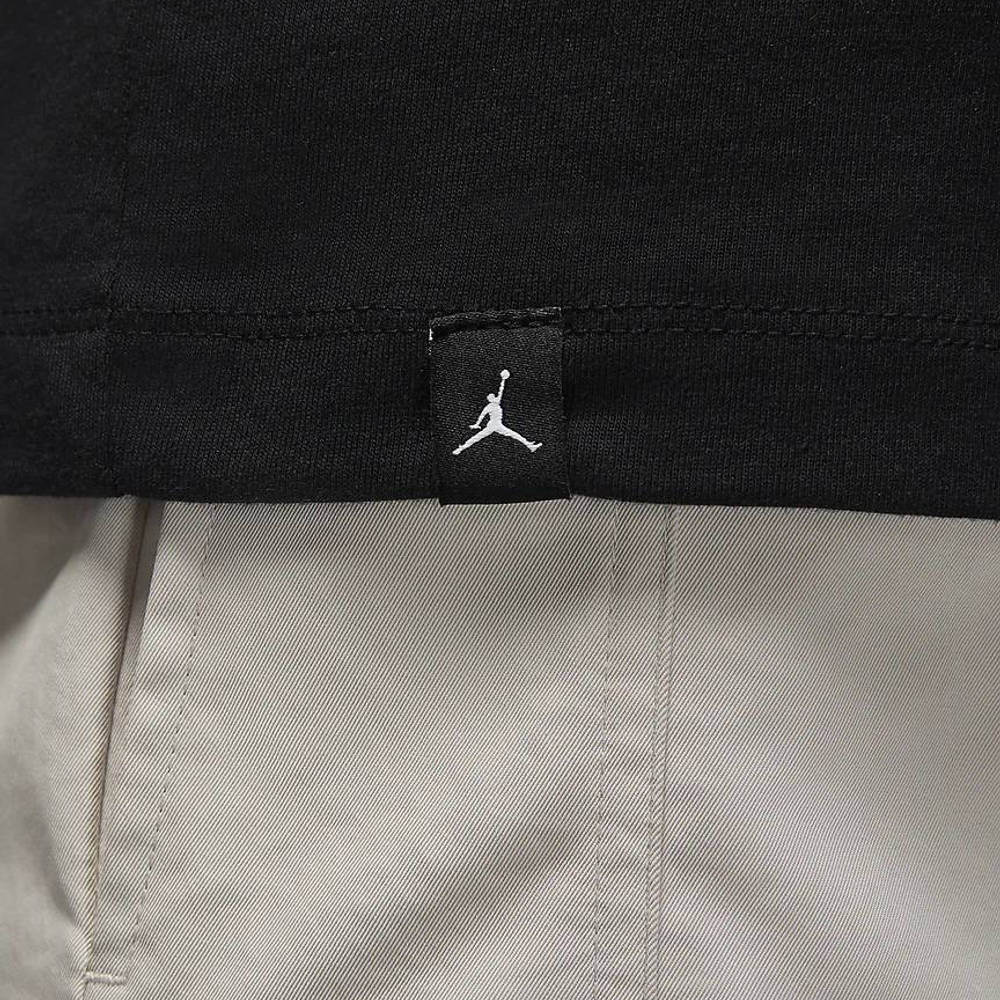 Jordan Brand Sorry Long-Sleeve T-Shirt Black tag