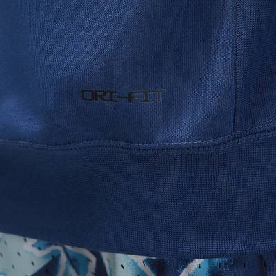 Jordan Dri-FIT Sport BC Graphic Fleece Pullover Hoodie Navy pocket branding