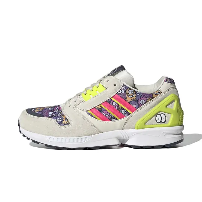 Kevin Lyons x adidas ZX 8000 Chalk White Pink Yellow | Where To 